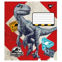 Тетрадь 18 листов, линия, "Jurassic world"
