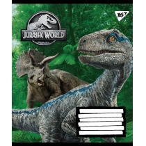 Зошит 60 аркушів, лінія, "Jurassic World. Genetic failure"