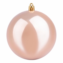 Шар Yes! Fun d-10 см, шампань смоки, перламутровый