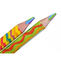 Олівець "Rainbow" Jumbo з шестикольоровим гріфелем, трикутний