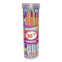 Олівець "Rainbow" Jumbo з  чотирикольоровим гріфелем, трикутний