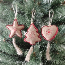 Підвіска Yes! Fun "Ялинка", світло-коричнева, h-16 см