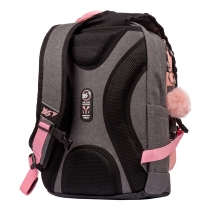 Рюкзак YES S-30 Juno XS "Barbie", сірий/рожевий Ergo