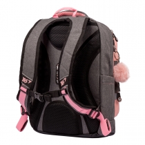 Рюкзак YES S-30 Juno XS "Barbie", сірий/рожевий Ergo