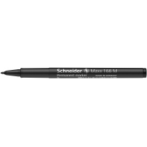Маркер перманентний (спиртовий) SCHNEIDER MAXX 166 1,0 мм, чорний