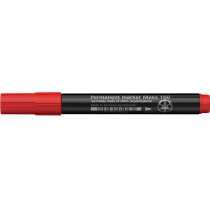Маркер перманентный (спиртовой) SCHNEIDER MAXX 160 2-3 мм, красный