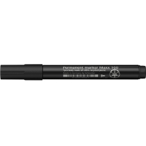 Маркер перманентный (спиртовой) SCHNEIDER MAXX 160 1-3 мм, черный