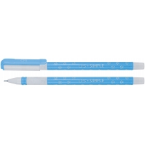 Ручка кулькова Simple, колір чорнил: синій, 0,7 мм, асорті