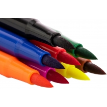 Фломастери-пензлики BRUSH-TIPPED Create, 8 кольорів, лінія 2-5 мм