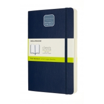 Записник Moleskine Classic Expanded 13 х 21 см / Нелінований Сапфір М'який