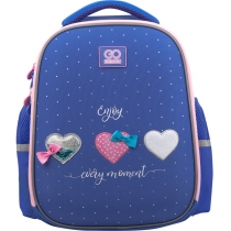 Рюкзак школьный GoPack Education полукаркасный 165S-2 Hearts
