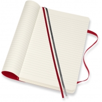 Блокнот Moleskine Classic Expanded 13 х 21 см / Линия Красный Мягкий
