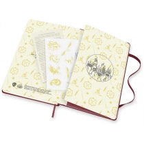 Щотижневик Moleskine 2022 Harry Potter 13 х 21 см / Бордо