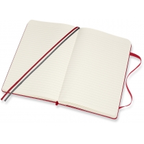 Блокнот Moleskine Classic Expanded 13 х 21 см / Линия Красный