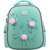 Рюкзак школьный GoPack Education полукаркасный 165S-1 Flamingo