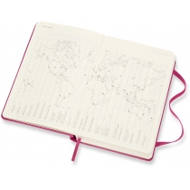Щоденник Moleskine 2022 9 х 14 см / Рожевий