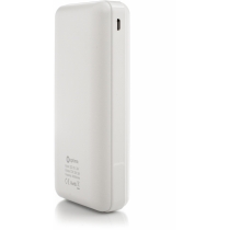 Мобильная батарея (Power Bank) Optima 4107, 20 000 mAh 2*USB, 2*USB output, 5V 2.1A, белая