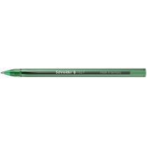 Ручка масляна SCHNEIDER VIZZ F 0,5 мм, пише зеленим