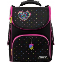 Рюкзак шкільний каркасний Kite Education Hearts K22-501S-4 (LED)