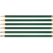 Набір чорнографітних олівців Optima GRAPHITE SET 12 шт. різної твердості (5Н-5В)