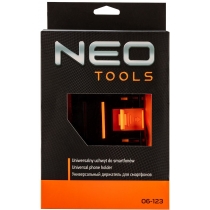 Тримач для ремонту смартфонів Neo Tools, універсальний, 2 внутрішніх та 1 зовнішній затискач, 3 викр