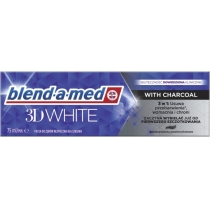 Зубна паста Blend-a-med 3D White Вугілля деревне 75 мл