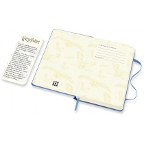 Ежедневник Moleskine 2022 Harry Potter 9 х 14 см / Синий