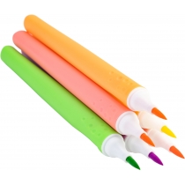 Фломастери-пензлики BRUSH-TIPPED Jumbo, 10 пастельних кольорів, лінія 0,5-6 мм