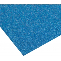 Картон з блискітками флуоресцентний 290±10 г/м 2. Формат A4 (21х29,7см), лазурний синий
