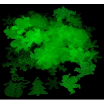 Конфетті для декорування, що світиться в темряві, 14 г