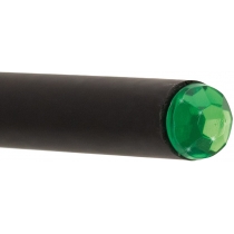 Олівець чорнографітний HB з зеленим кристалом