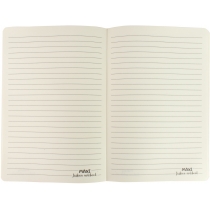 Блокнот с пайетками, А5, 80 лист., блок - крем. бумага, линия