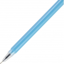 Ручка кулькова гелева Bear, пише синім, асорті
