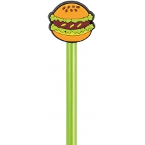 Насадка для олівця, ручки гумова "Гамбургер"