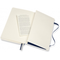 Блокнот Moleskine Classic Expanded 13 х 21 см / Линия Сапфир Мягкий