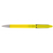 Ручка кулькова Optima promo PALERMO. Корпус жовтий, пише синім