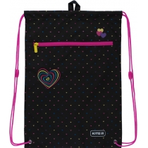 Сумка для взуття з кишенею Kite Education Hearts K22-601M-3