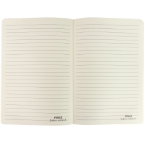 Блокнот PU неоновый, А5, 80 лист., блок - крем. бумага, линия