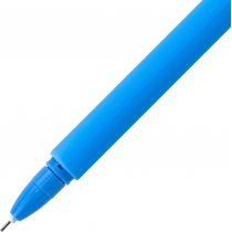 Ручка кулькова Snail, гелева синя. 2 дизайни асорті у кольоровому дисплеї.