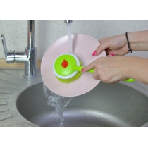 Щетка для мытья посуды, Economix Cleaning, зеленая