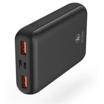 Акумулятор портативний літій-іонний Power Bank Hama PD 10HD 10000 mAh Anthracite