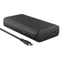 Портативний зарядний пристрій Trust Laro 65W USB-C 20.000 mAh for laptop Black