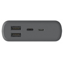 Акумулятор портативний літій-іонний Power Bank Hama Supreme 24HD 24000 mAh Grey