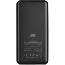 Акумулятор портативний літій-іонний Power bank 2E Geometry 20000мА·год 18Вт PD, QC, чорний