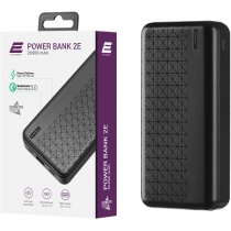 Акумулятор портативний літій-іонний Power bank 2E Geometry 20000мА·год 18Вт PD, QC, чорний