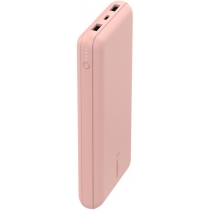 Акумулятор портативний літій-іонний Power Bank Belkin 20000мА·год 15Вт, 2хUSB-A/USB-C, рожевий