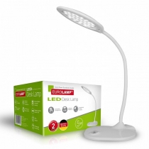 Світильник настільний EUROLAMP LED в стилі хайтек 5W 5300-5700K срібний