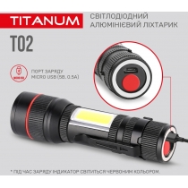 Портативний світлодіодний ліхтарик TITANUM 200Lm 6500K