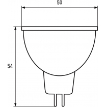 Лампа ЕКО EUROLAMP LED серія "P" MR16 11W GU10 4000K (50)