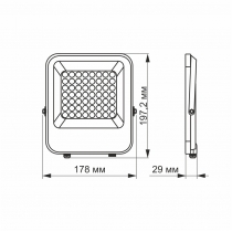 LED прожектор PREMIUM VIDEX F2 30W 5000K